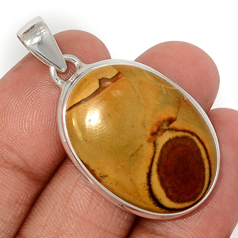 1.7" American Picture Jasper Pendants - APJP184