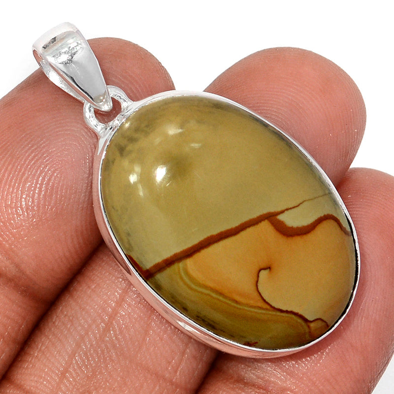 1.6" Rocky Butte Picture Jasper Pendants - APJP203