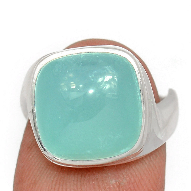 Solid - Aqua Chalcedony Ring - AQCR997