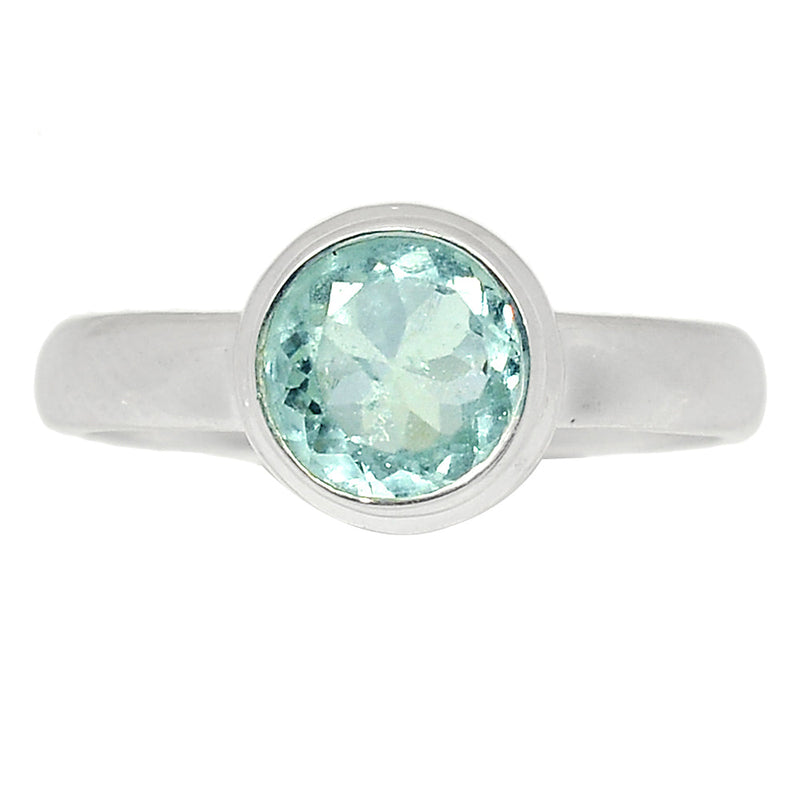 Aquamarine Faceted Ring - AQFR1988