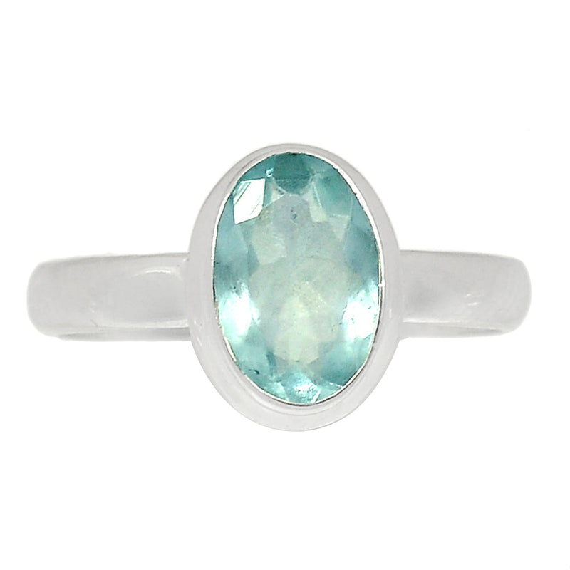 Aquamarine Faceted Ring - AQFR1990