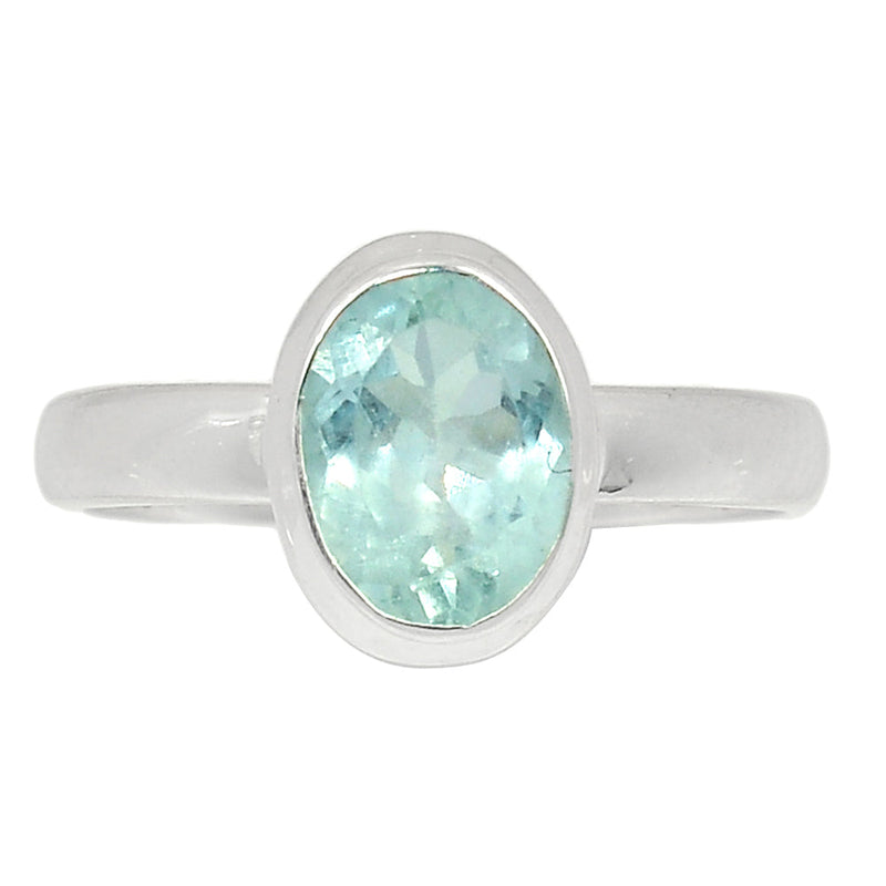 Aquamarine Faceted Ring - AQFR2004