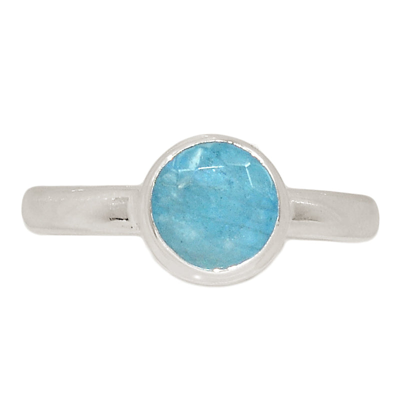 Aquamarine Faceted Ring - AQFR2048