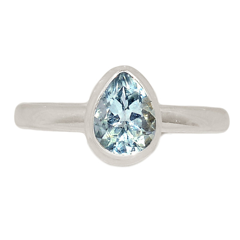 Aquamarine Faceted Ring - AQFR2050