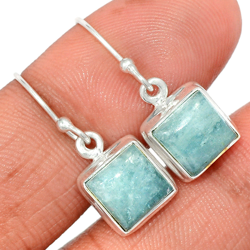 1.1" Aquamarine Earrings - AQME630