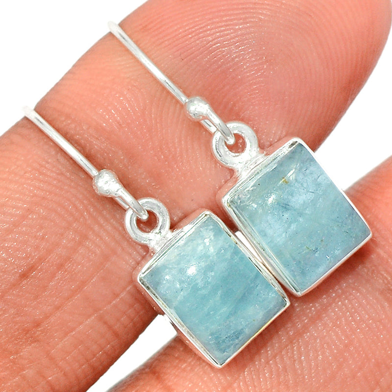 1.1" Aquamarine Earrings - AQME633