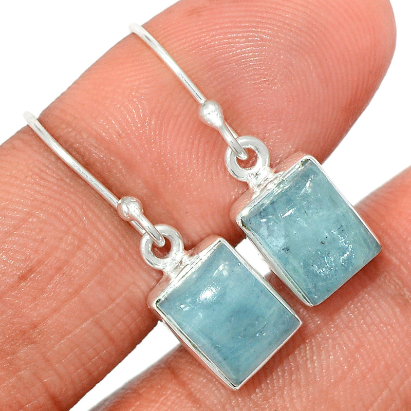 1.1" Aquamarine Earrings - AQME634