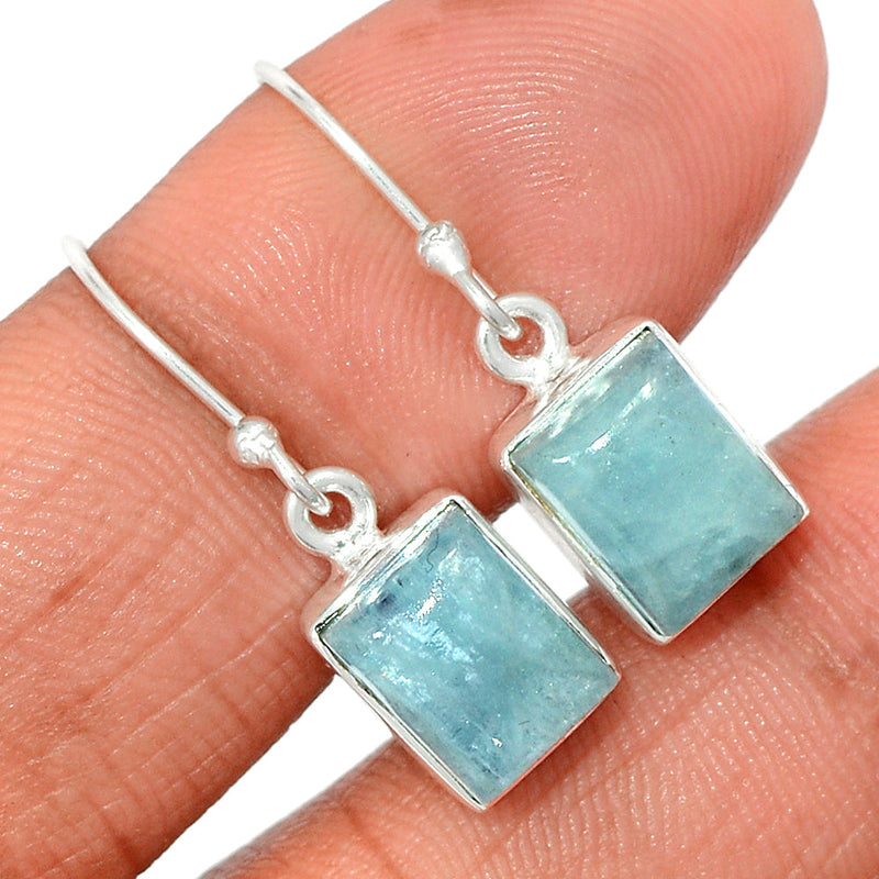 1.1" Aquamarine Earrings - AQME635