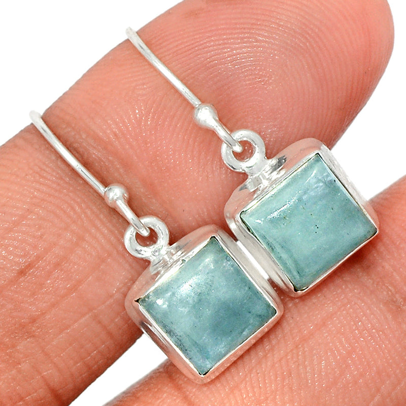 1.1" Aquamarine Earrings - AQME636