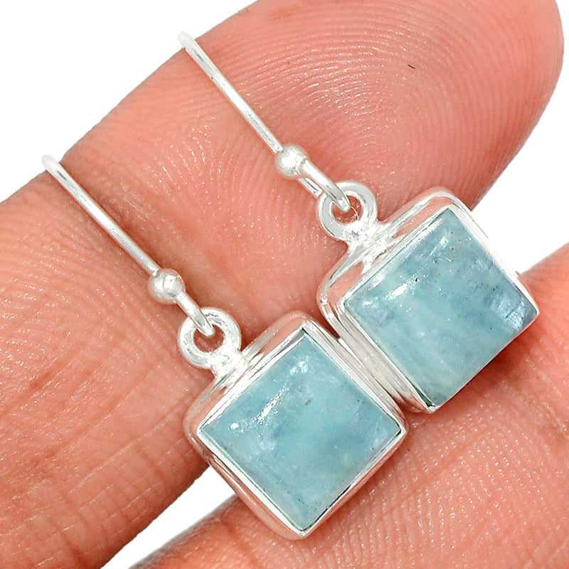 1.1" Aquamarine Earrings - AQME638