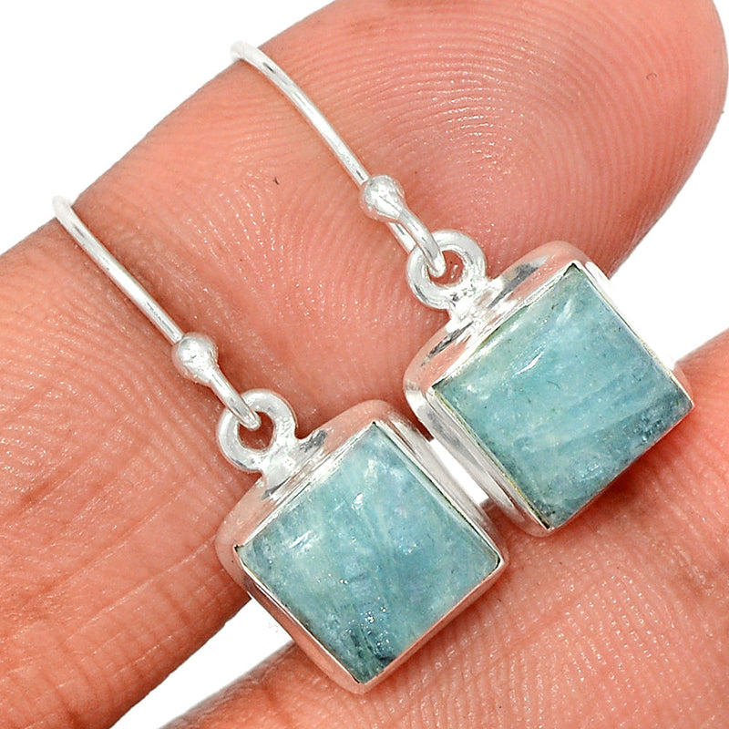 1.1" Aquamarine Earrings - AQME645