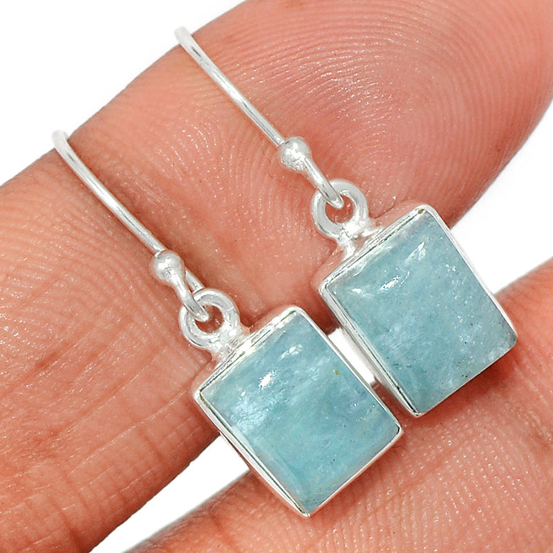 1.1" Aquamarine Earrings - AQME646