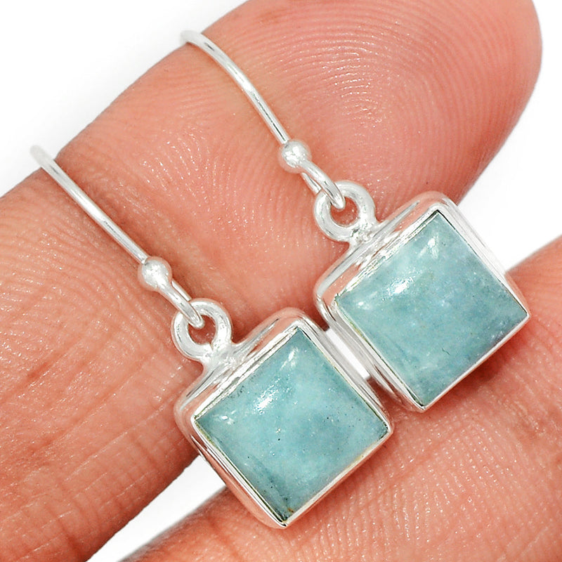 1.1" Aquamarine Earrings - AQME649