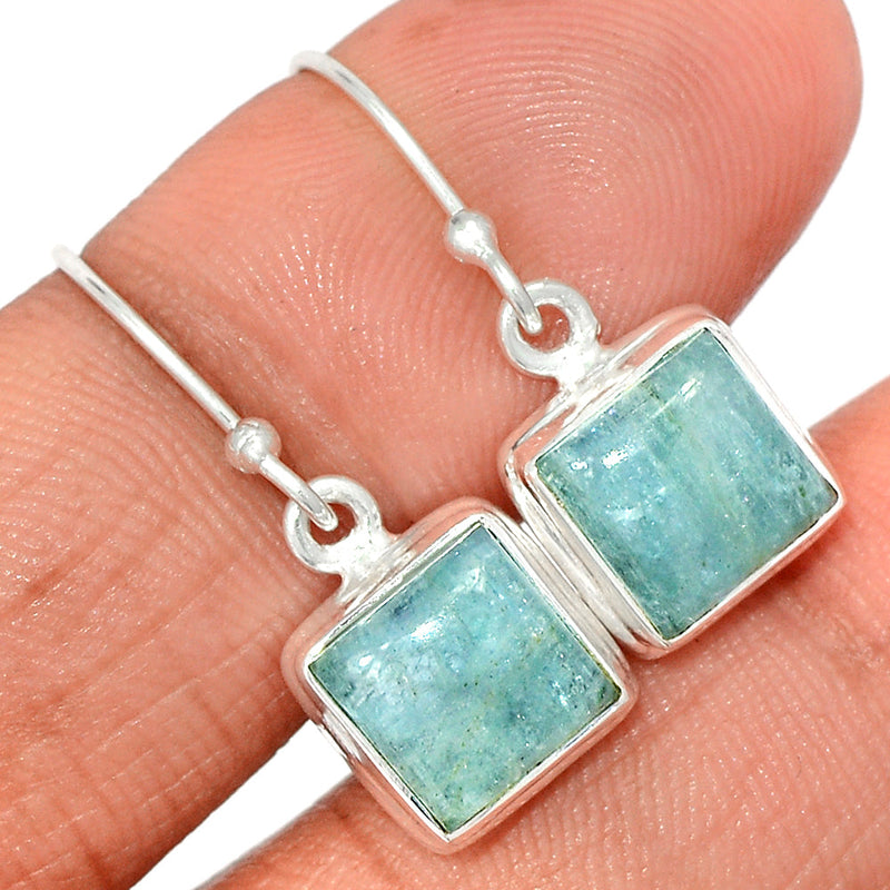 1.1" Aquamarine Earrings - AQME653