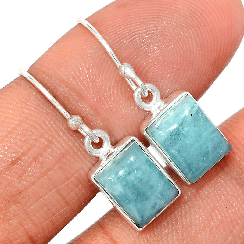 1.1" Aquamarine Earrings - AQME656