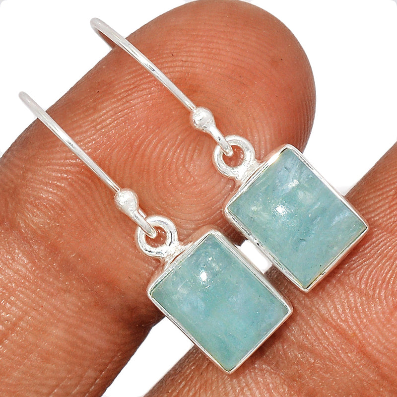 1.1" Aquamarine Earrings - AQME673