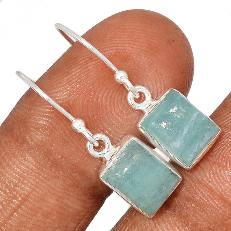 1.1" Aquamarine Earrings - AQME697