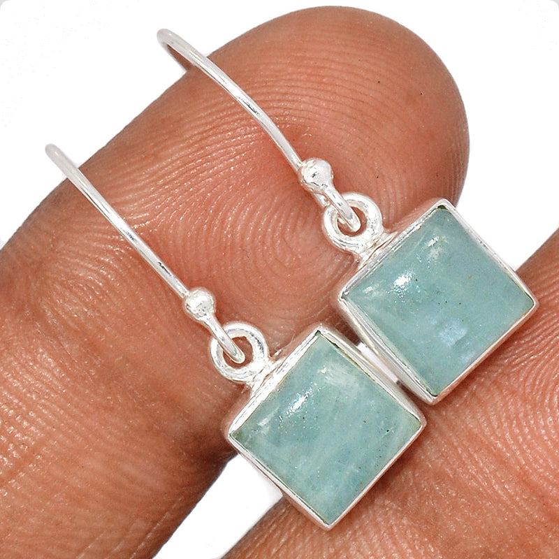 1.1" Aquamarine Earrings - AQME705