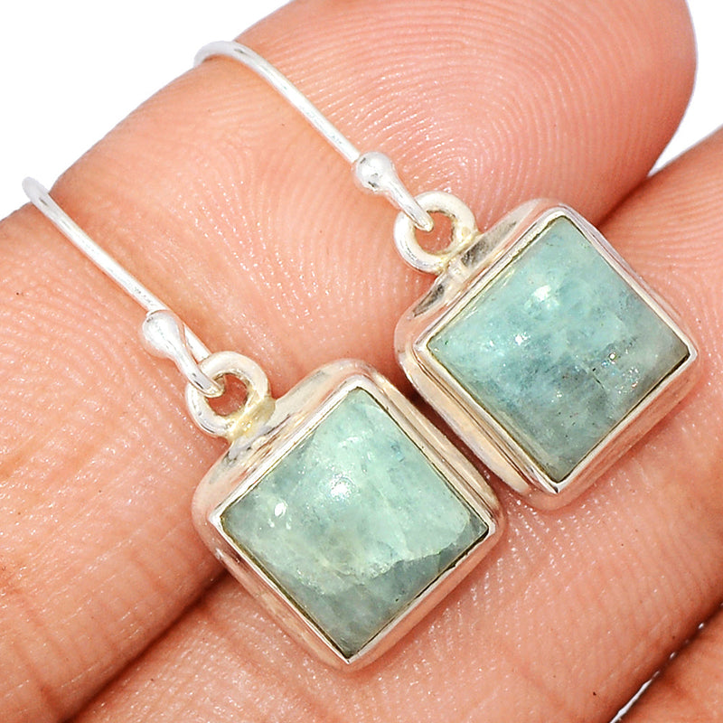 1.1" Aquamarine Earrings - AQME708