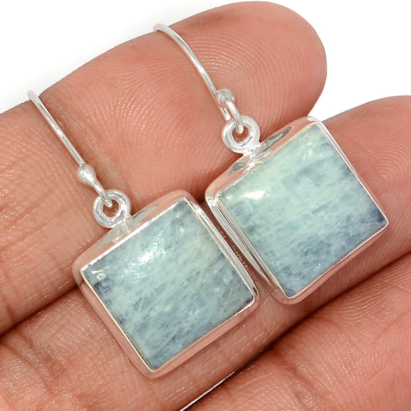 1.3" Aquamarine Earrings - AQME717