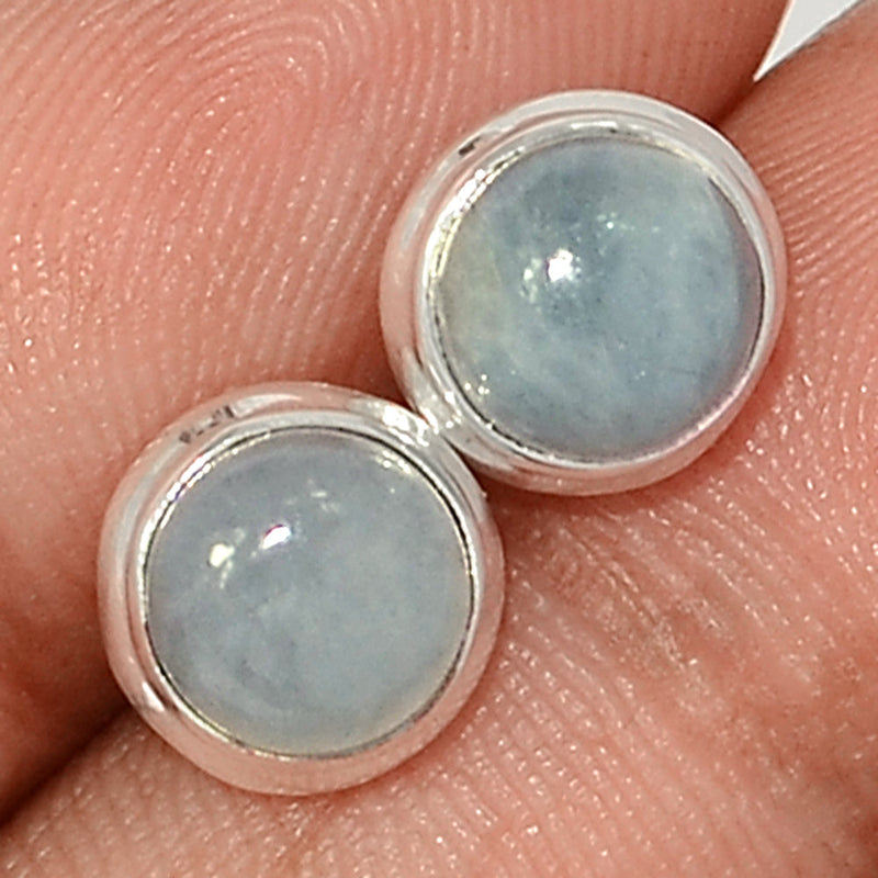 Aquamarine Studs - AQMS137