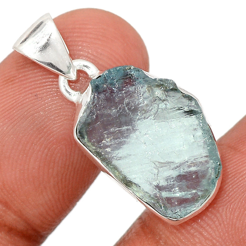 1.1" Aquamarine Rough Pendants - AQRP967