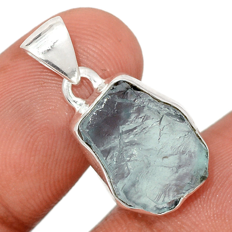 1" Aquamarine Rough Pendants - AQRP987