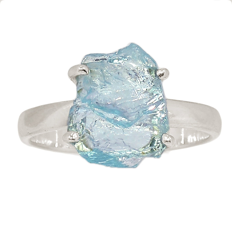 Claw - Aquamarine Rough Ring - AQRR1613