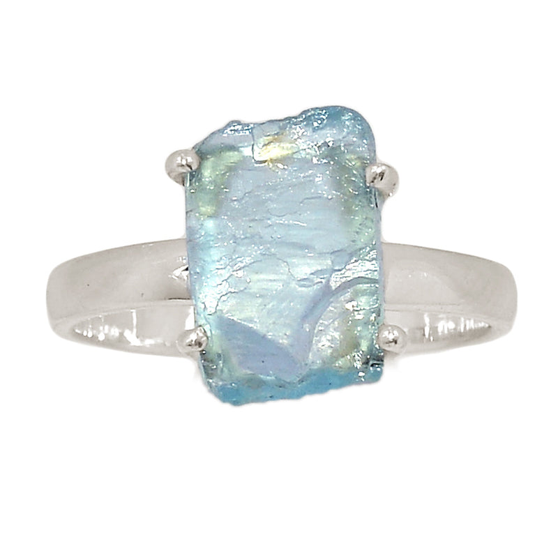 Claw - Aquamarine Rough Ring - AQRR1614