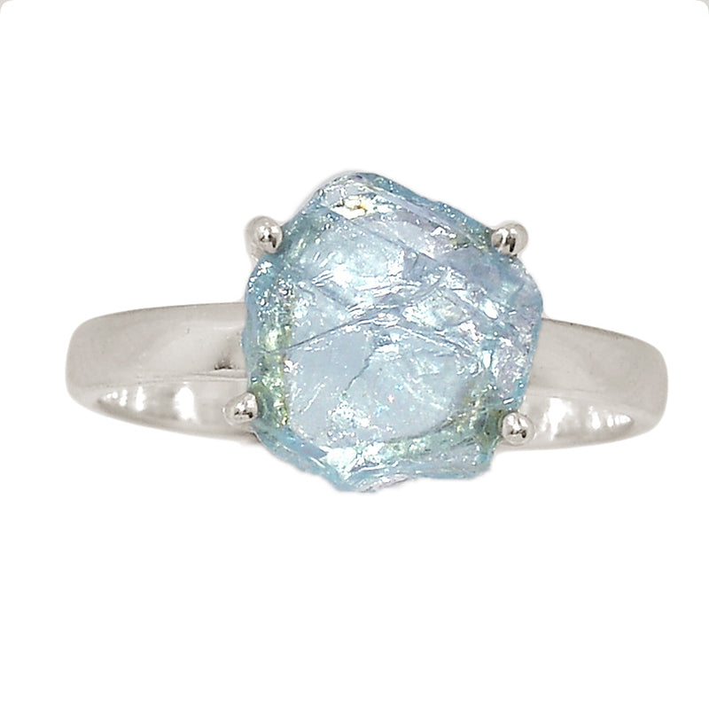 Claw - Aquamarine Rough Ring - AQRR1625