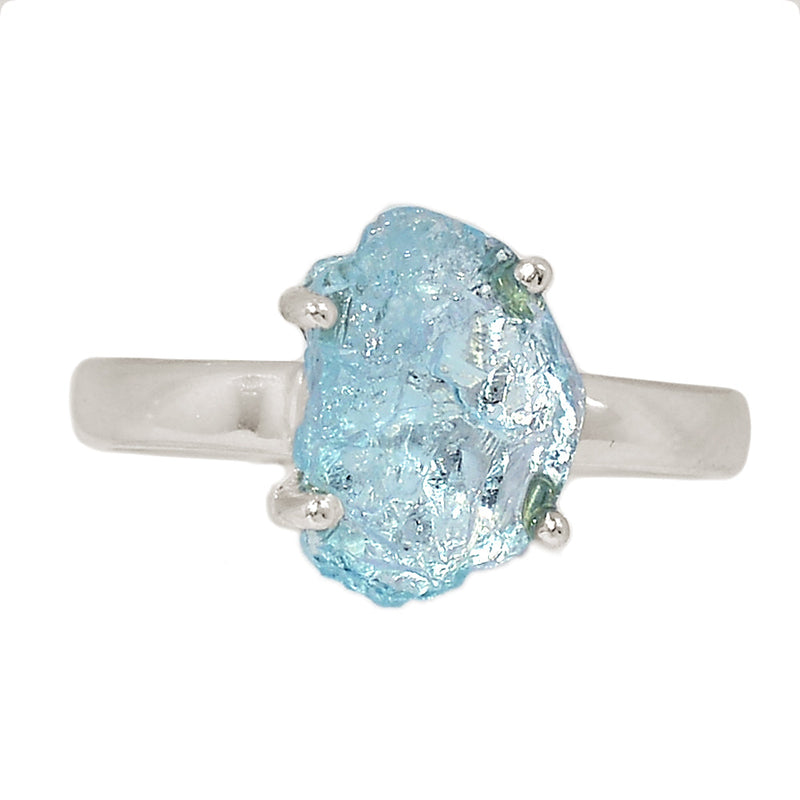 Claw - Aquamarine Rough Ring - AQRR1637