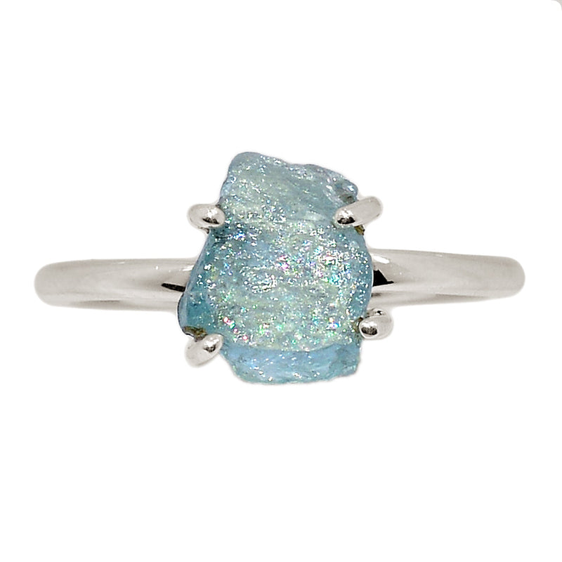 Claw - Aquamarine Rough Ring - AQRR1645