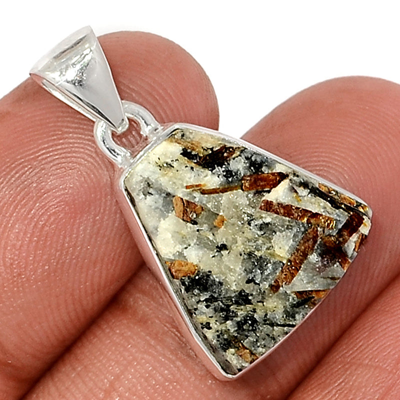 1.1" Astrophyllite Pendants - ASTP1084