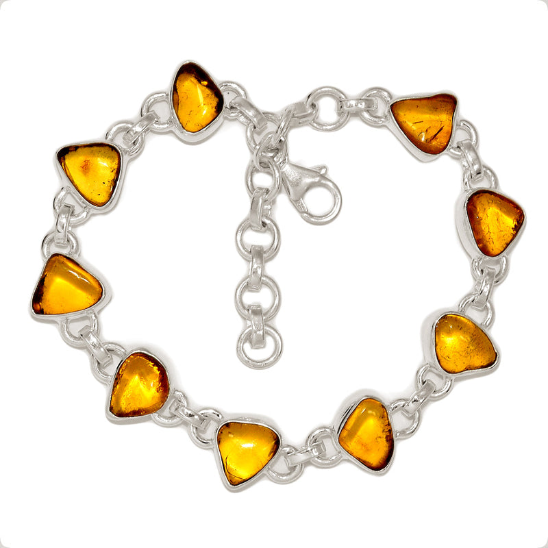 8.6" Baltic Amber Bracelets - BAMB64