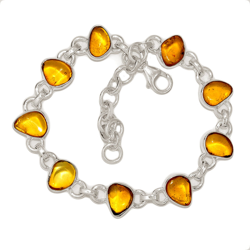 8.6" Baltic Amber Bracelets - BAMB74