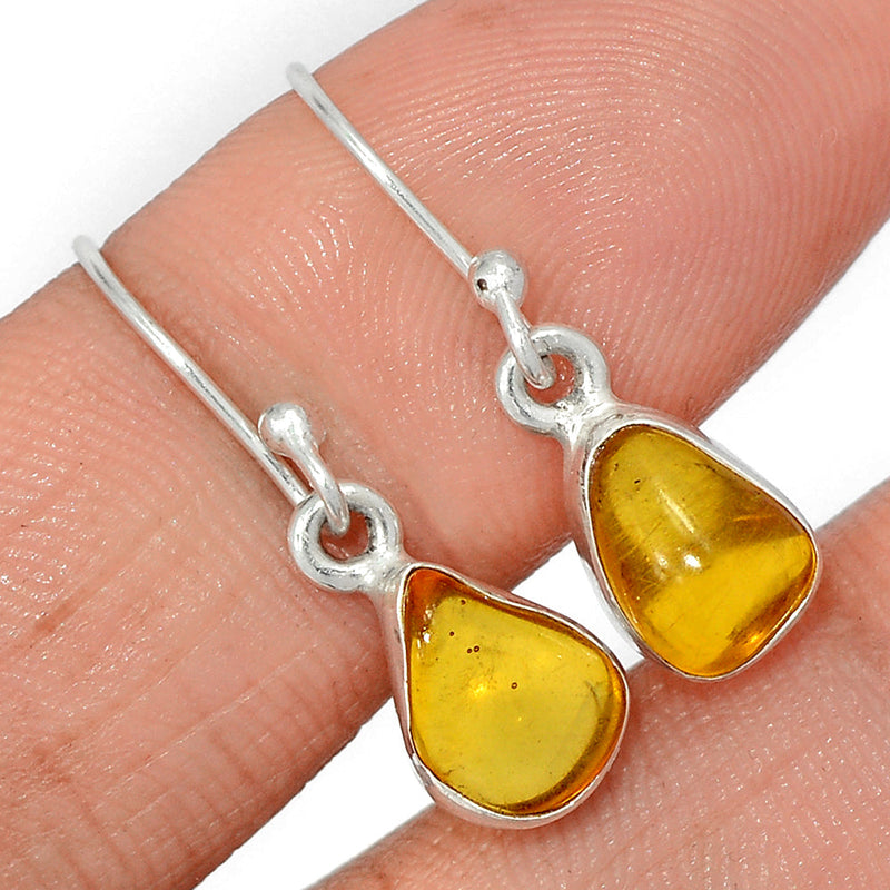 1.1" Baltic Amber Earrings - BAME223