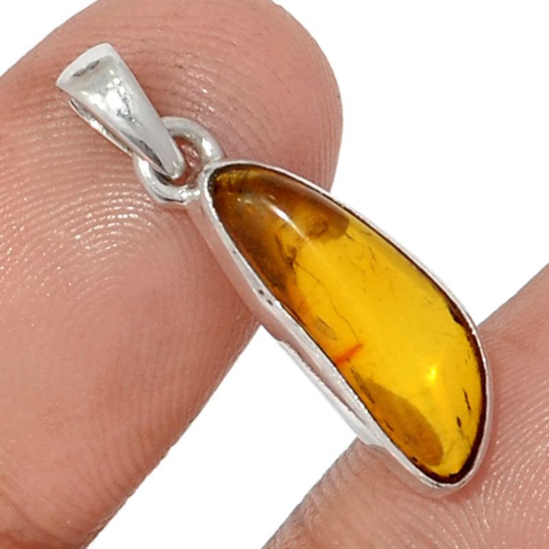 1" Baltic Amber Pendants - BAMP1077