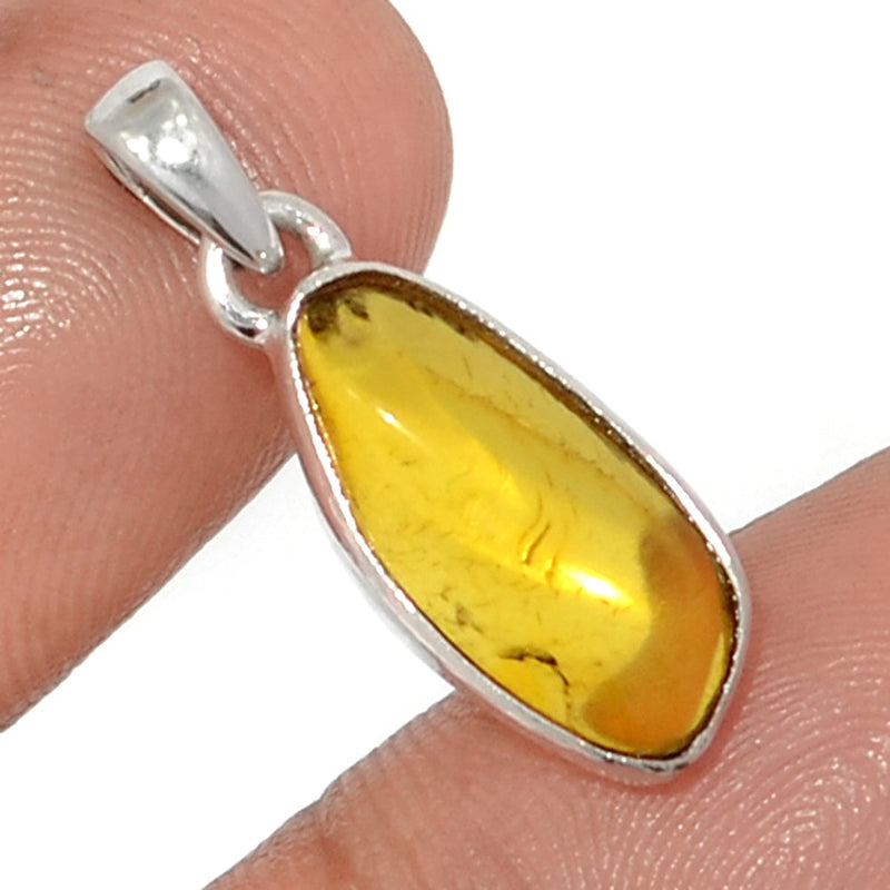 1" Baltic Amber Pendants - BAMP1082