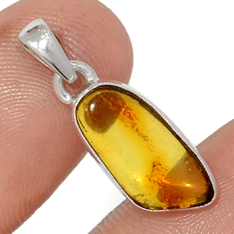 1" Baltic Amber Pendants - BAMP1086