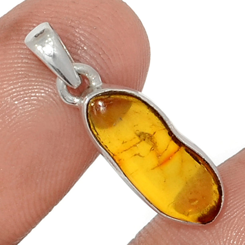 1" Baltic Amber Pendants - BAMP1088