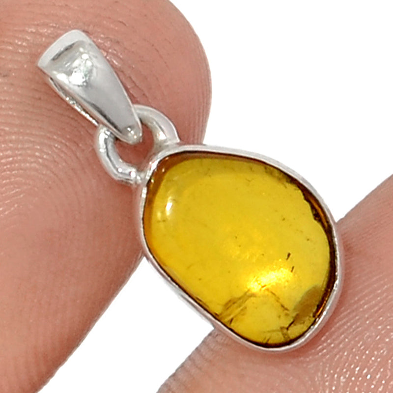 0.8" Baltic Amber Pendants - BAMP1094