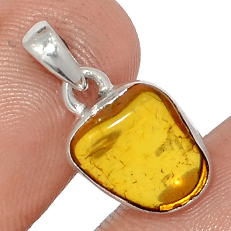 0.7" Baltic Amber Pendants - BAMP1096