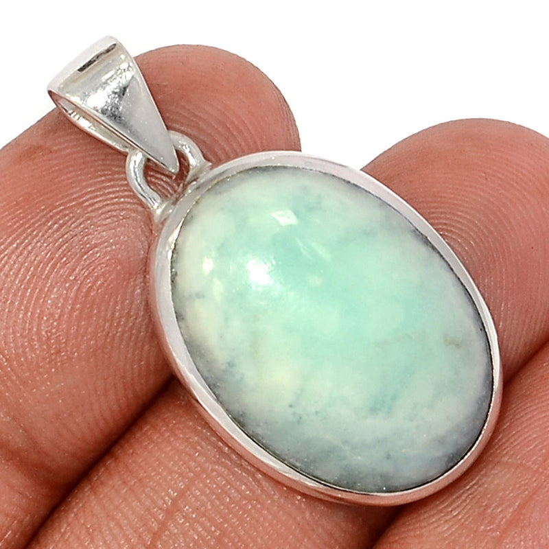 1.3" Blue Aragonite Pendants - BANP111