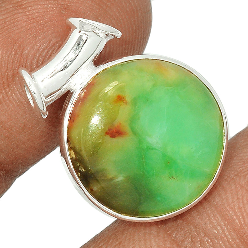 1" Boulder Chrysoprase Pendants - BCPP808