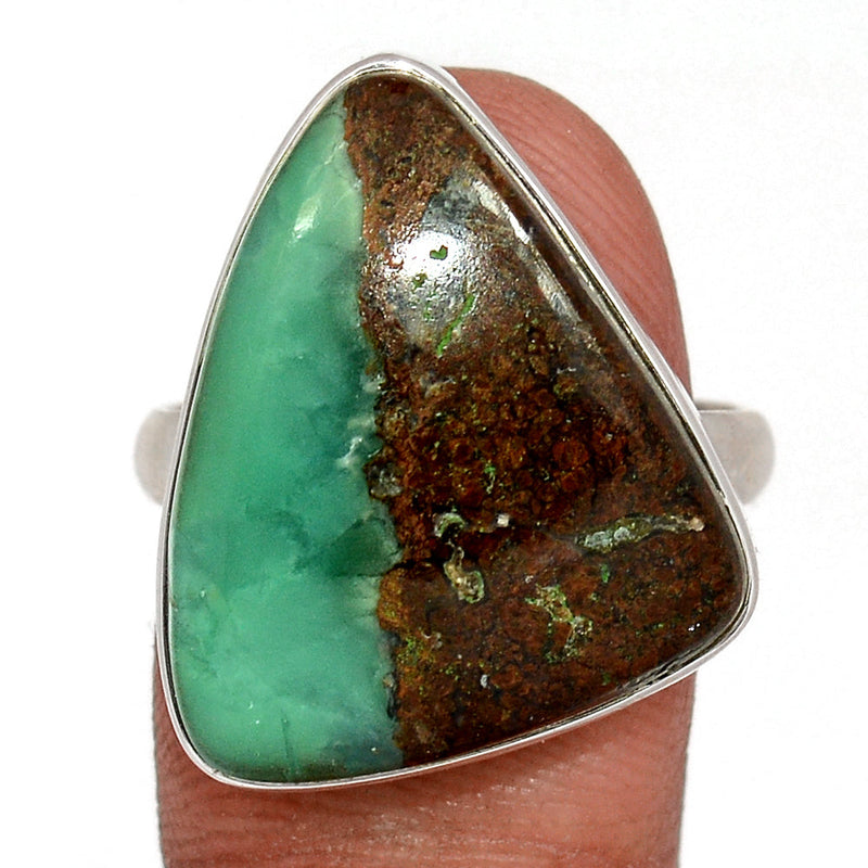 Boulder Chrysoprase Ring - BCPR276