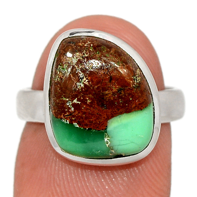 Boulder Chrysoprase Ring - BCPR292