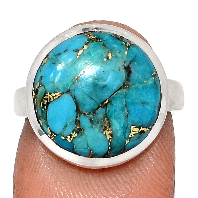 Blue Copper Turquoise Ring - BCTR1801