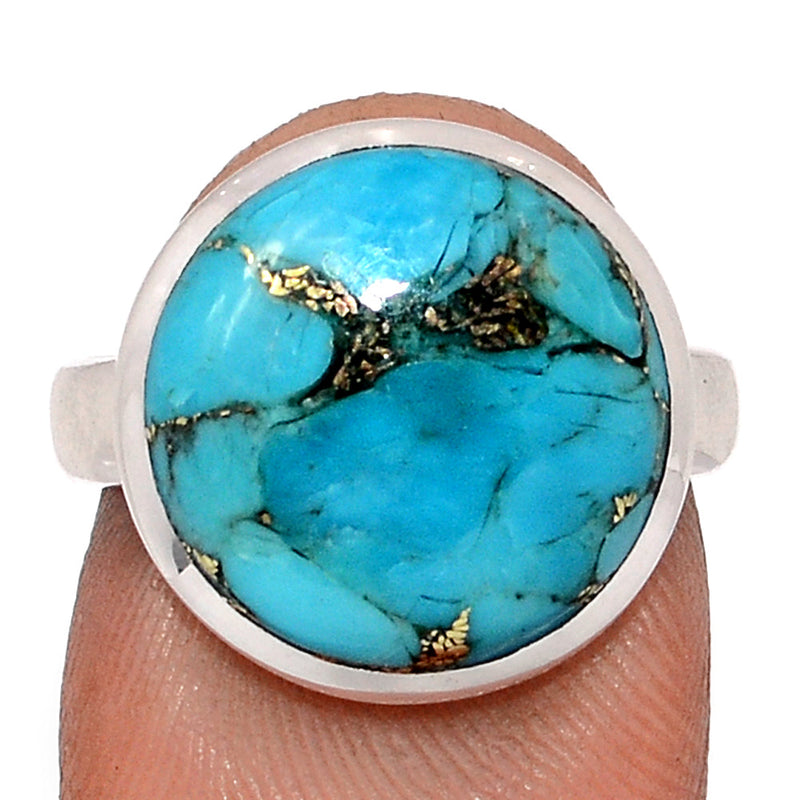 Blue Copper Turquoise Ring - BCTR1804