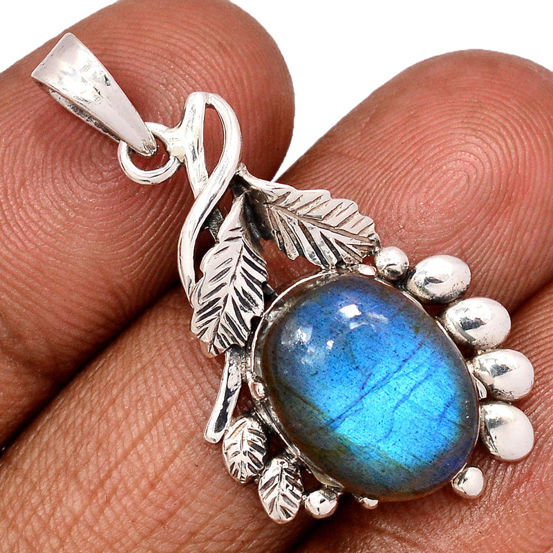 1.5" Blue Fire Labradorite Pendants - BFLP1205