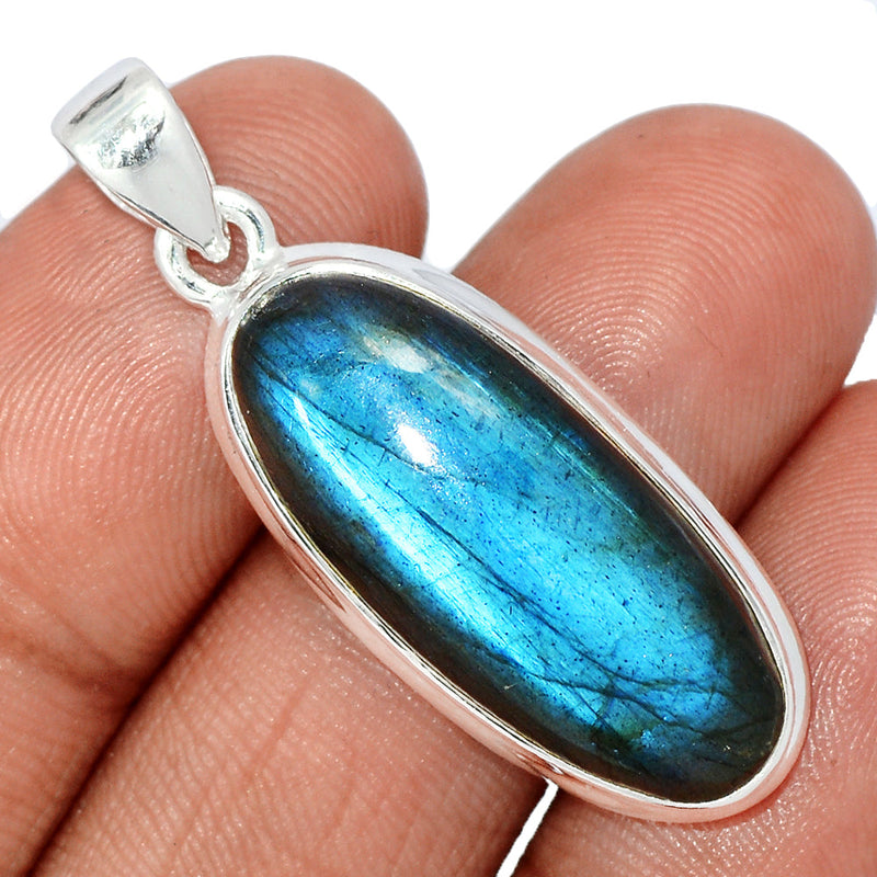 1.6" Blue Fire Labradorite Pendants - BFLP1248